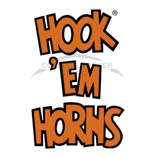 Homemade Texas Longhorns Iron-on Transfers (Wall Stickers)NO.6517